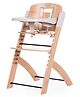 Childhome Evosit High Chair + Feeding Tray - Natural Beige