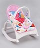 Play Nation Newborn To Toddler Portable Baby Rocker With Music Vibration & Toys -Pink