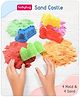 Babyhug DIY Sand Castle Playset - Multicolor | Full Creative Kit for 8-12 Years | Includes Molds & Tools to Build Sand Castles | Enhances Imagination, Coordination & Fine Motor Skills | BIS Certified