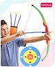 Babyhug Archery Set for Kids  Bow & 3 Suction Cup Arrows with Target Board | Safe Indoor & Outdoor Garden Play Toy for Boys & Girls Ages 315 | Improves Focus & Motor Skills | Ideal Birthday Gift