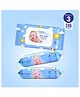 Silk Soft Baby Wet Wipes With-Lid 82Pcs (Pack of 3)