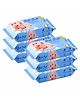 Silk Soft Baby Wet Wipes Without-Lid 82Pcs (Pack of 6)