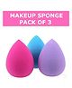 Lakyou Beauty Pack of 3 Foundation Blender Puffs