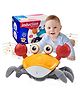FunBlast Dancing & Crawling Crab Toy with Music  Multicolour