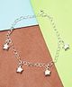 Dhruvs Collection 925 Silver Star Charms Bracelet for girls - Silver