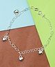 Dhruvs Collection 925 Silver Heart Charms Bracelet for girls - Silver
