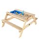 Plum Surfside Sand & Water Wooden Picnic Table