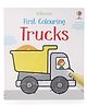 Usborne First Colouring Trucks - English