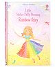 Usborne Little Sticker Dolly Dressing Rainbow Fairy - English