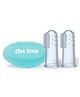 1st Step Silicone Finger Brush Pack of 2 (Pink)