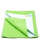 1st Step Supa Dry Extra Absorbent Dry Sheet Bed Protector Mattress Protector- Green