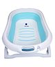 1st Step Folding Bath Tub with Temperature Sensitive Plug and Anti-Skid Base for Kids of 0 to 3 Years Upto 20 Kgs Weight Capacity (Large)