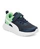 PUMA Lace Up Casual Shoes -Dark Night White & Summer Green