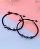 VIRAASI Evil Eye Adjustable Thread Anklet for Women