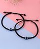 VIRAASI Evil Eye Adjustable Thread Anklet