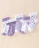 Spenta Cotton Blend Ankle Length Socks Pack of 5 (Color May Vary)