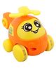 1st Step Plane Helicopter Friction Powered Toy - Orange