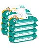 1st Step Baby Wet Wipes with Lid Enriched and Aloe Vera and Jojoba Oil 72 Wipes Pack of 8 Packs - 576 Wipes