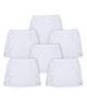1st Step Washable and 100% Cotton Nappies (White, Large)