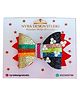 NYRA DESIGN STUDIO Shimmer Bow & Pearl Embellished Hair Clip - Multi Colour