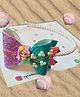 NYRA DESIGN STUDIO Shimmer Bow Embellished & Mermaid Detailed Hair Band - Purple Sea Green & Pink