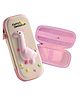 Bembika 3D Dino Design Pencil Box For School Kids Girls And Boys  Baby Pink