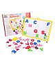 Webby Magnetic Alphabets and Numbers with Double-Sided Board Educational Kit