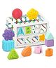 OPINA  Learning & Educational Shape Sorter Montessori Baby Toys with 14 Pieces Block Sensory Shape- Multicolor