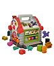 OPINA Funny Cottage Shape Sorter Activity Cube Learning & Educational Infant Baby Toys with 11 blocks - Multicolor