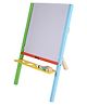 Icandi Magic World Easel 3 in 1 Plexiglass See Through White Board and Chalk Board Easel - Multicolour