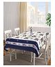 Arrabi Floral TC Cotton Blend 6 Seater Table Cover Artc 1062 - Multicolor