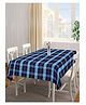 Arrabi TC Cotton Blend 6 Seater Table Cover Artc - Blue