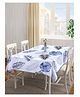 Arrabi Floral TC Cotton Blend 6 Seater Table Cover Artc - Multicolor