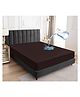 RRC Water Proof Terry Cloth Fitted Mattress Protector 60 x78 Inch for Queen Size Bed  Brown
