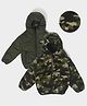 Mi Arcus   Full Sleeves Solid Winter Wear Reversible Jacket - Green