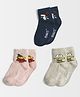 Mi Arcus Peanuts Featuring Woodstock Charlie Brown & Snoopy Designed Detailed Socks - Multi Colour