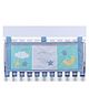 Blooming Buds 3 Pocket Cot Organizer - Sweet Lullaby Blue