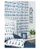 Blooming Buds Lil Sailor 2 Curtains  2 Cushions  1 Wall Hanging Organizer Multicolor
