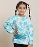 Kidsville Disney  Frozen Featuring Full Sleeves Elsa  Printed Sweatshirt - Blue
