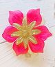 Little Tresses Lily Flower Embellished Alligator Hair Clip - Pink