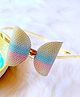 Little Tresses Mesh Bow Embellished Hair Band - Golden