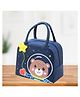 KARBD Insulated Lunch Box Bag with Aluminium Foil Insulation - Blue Colour, Teddy Star Design