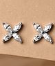 CLARA 925 Sterling Silver Minimal Daily Wear Classic studs Earrings - 0.8 g