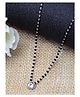 CLARA 925 Sterling Silver Rope Mangalsutra Tanmaniya Pendant With Chain Gift for Women and Girls