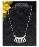 CLARA 925 Sterling Silver Ayla Mangalsutra Tanmaniya Pendant With Chain Gift for Women and Girls