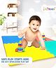 LILTOES EVA Kid's Interlocking Play Mat -12 mm Thickness -Set of 16 Tiles (Multicolour)