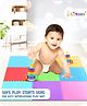 LILTOES EVA Kid's Interlocking Play Mat -12 mm Thickness -Set of 9 Tiles (Multicolour)