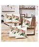 Kuber Industries Cushion CoverSofa Cushion CoversRactangle Cushion CoversCushion Covers 16 inch x 16 inchCushion Cover Set of 5(White)