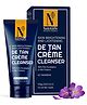 NutriGlow Advance Organics De Tan Cream Cleanser With Mint, Eucalyptus Oil, Jojoba and Yogurt Extracts, For Skin Brightening, Oil Free Skin 100g