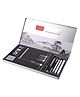AKN TOYS Professional Art Standard Natural Wood Custom Drawing Charcoal Sketch Pencil Set Pack of 29 Pcs ( Color may vary)